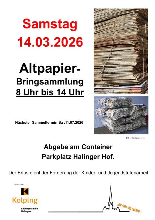 2026 03 14 Altpapier